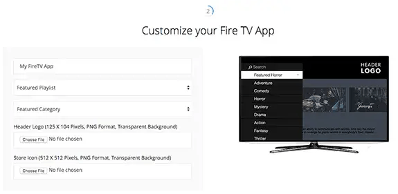 Customize your own Amazon Fire TV App