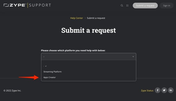 Submit a Request_HC