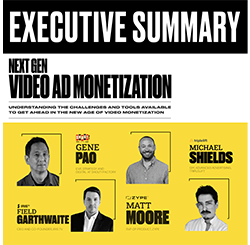 Executive Summary | Next Gen Video Ad Monetization Webinar